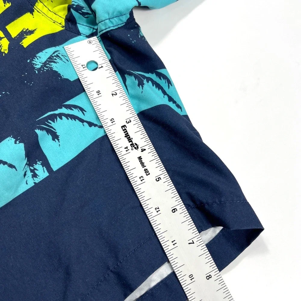 Kailua Surf Boys Swim Trunks Size 14-16 Palm Tree Multi Beach‎ Summer Vacation